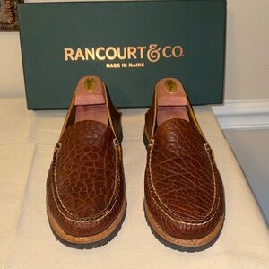 Rancourt 1967 Venetian Cognac Bison Loafers